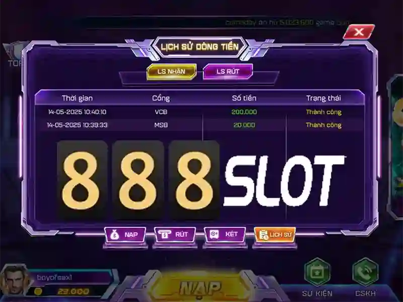 Chính Sách Nhận Thưởng 888Slot