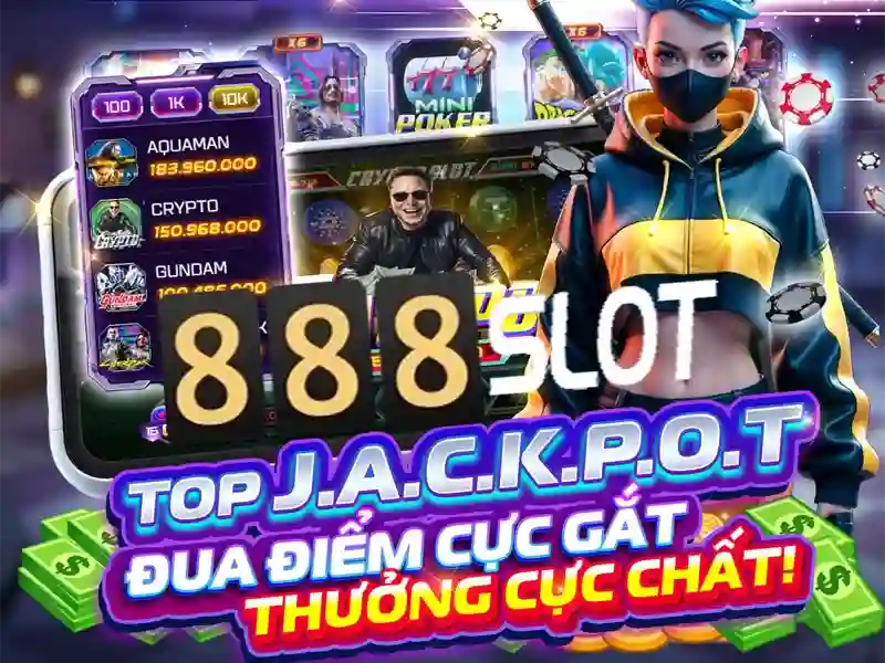 Trải nghiệm trò chơi đa dạng trên 888SLOT